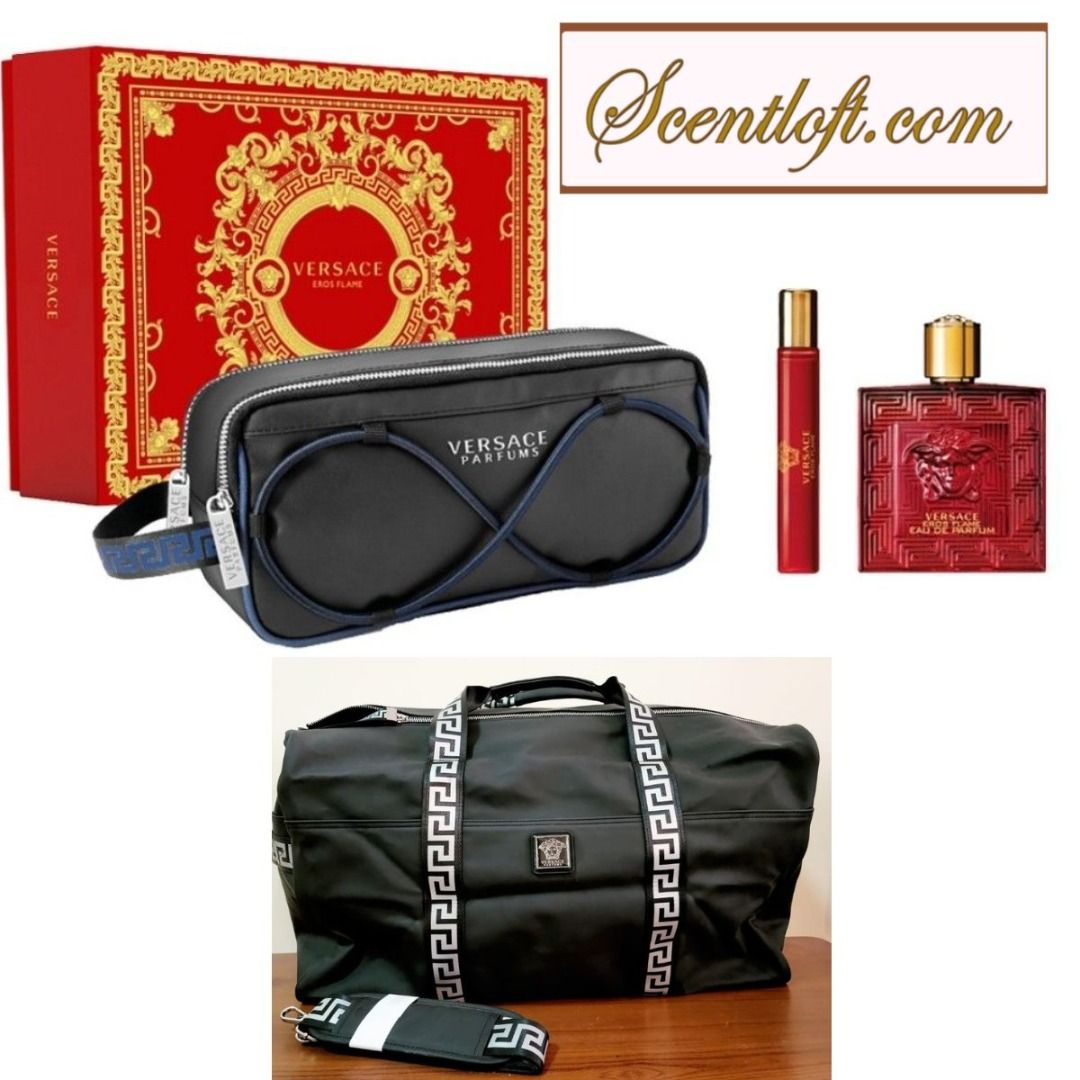 VERSACE Eros Flame EDP Gift Set Beauty Personal Care Fragrance