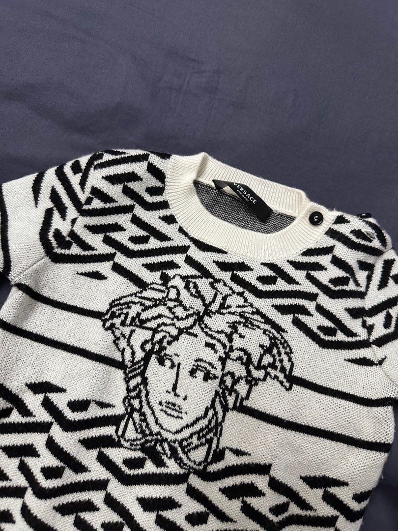 Versace Pullover Sweater Babies Kids Babies Kids Fashion on