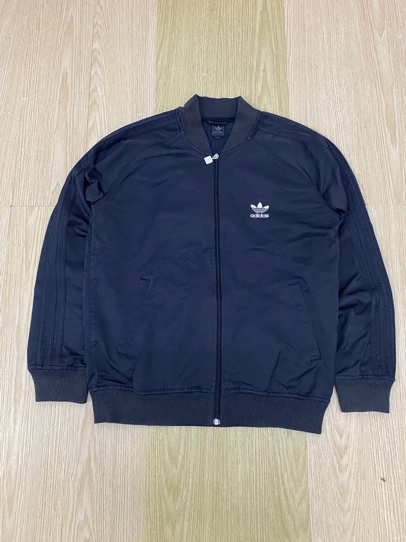 Adidas trefoil shop bomber jacket