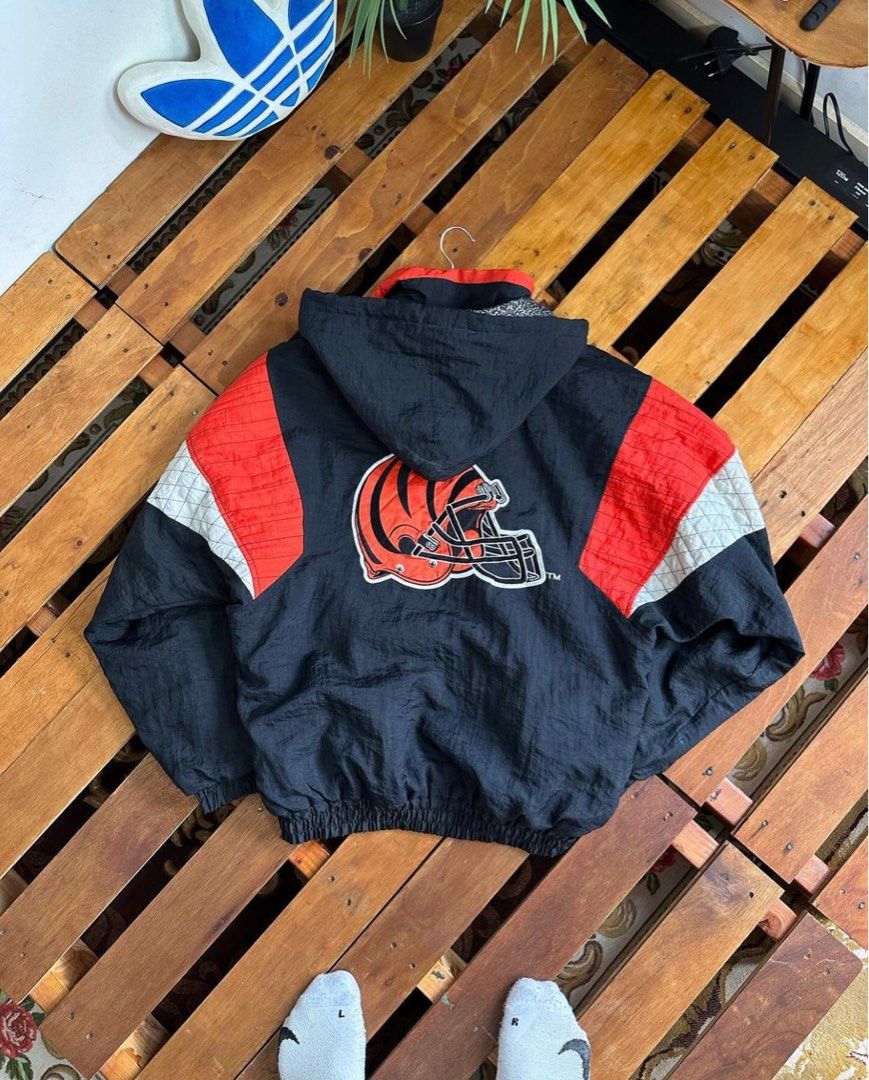 Vintage bengals starter jacket hotsell