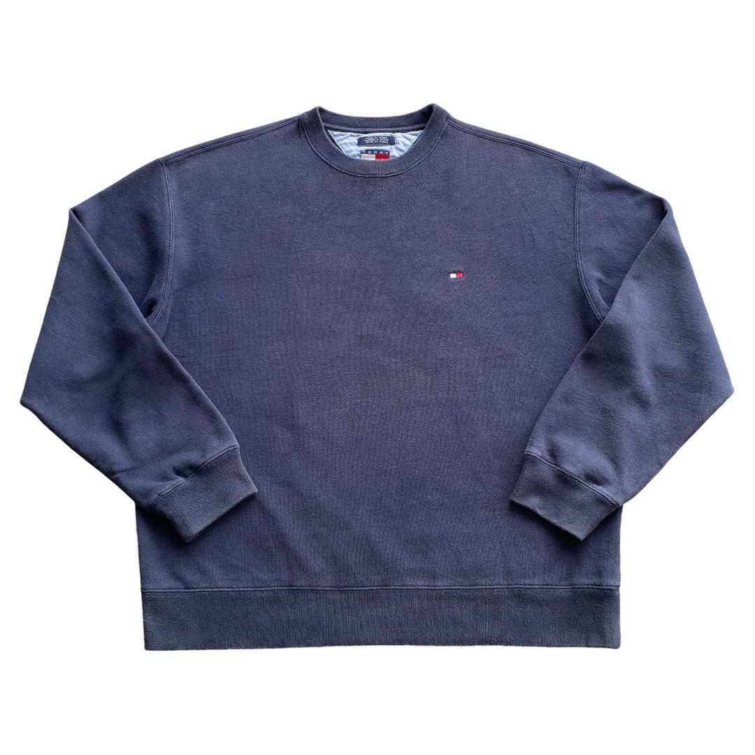 Vintage Tommy Hilfiger Small Logo Sweatshirt Knitwear Men s