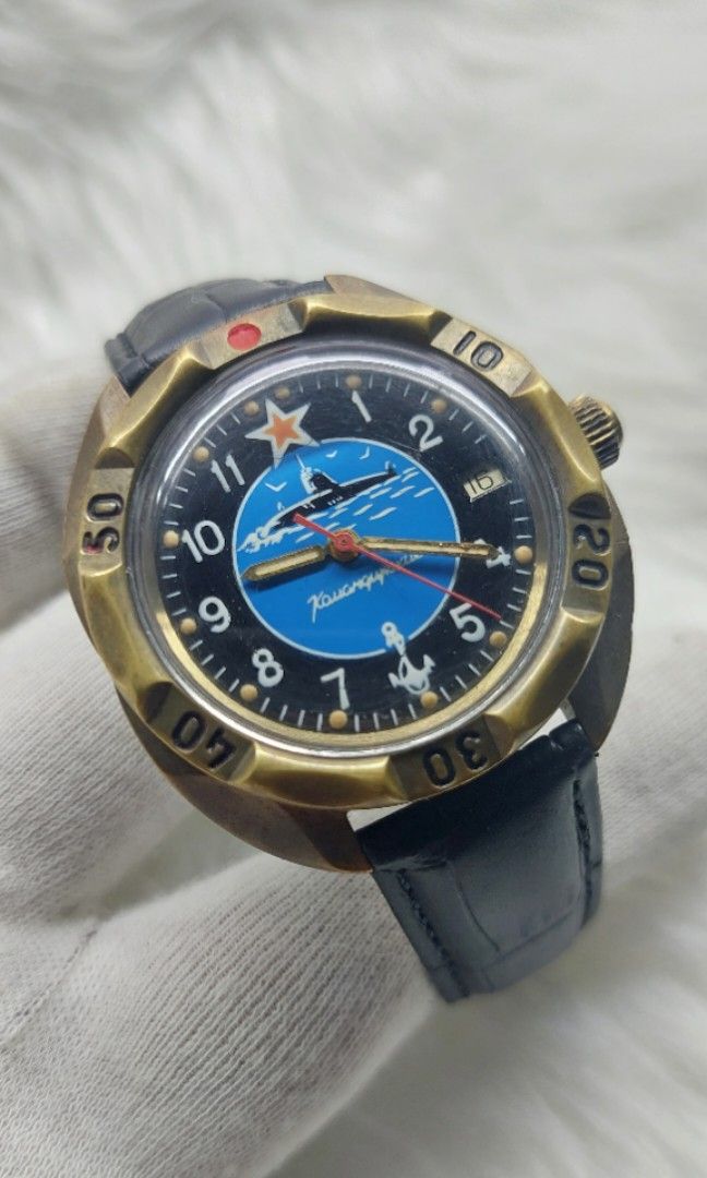 Vostok Komandirskie Military Soviet watch CCCP USSR Wostok Army