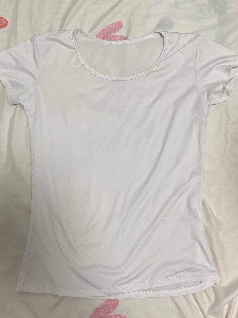 White nike hotsell sports top