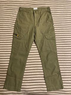 Wtaps Jungle skinny L （ 專櫃 百貨公司 軍裝 潮牌 褲子 長褲 日牌 日系 軍綠 口袋 工裝