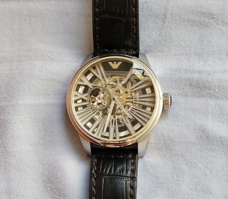 Armani skeleton outlet