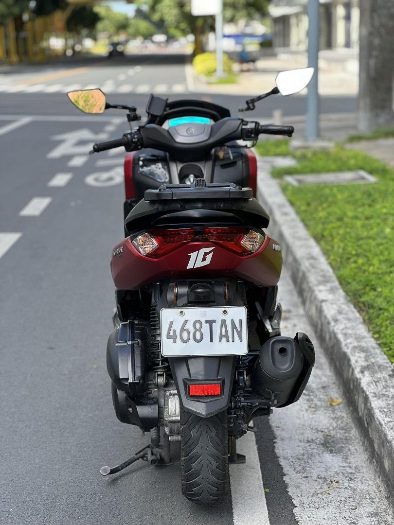 Nmax Back Red Yamaha Nmax V2 Red 2021, Motorbikes, Motorbikes for Sale on Carousell