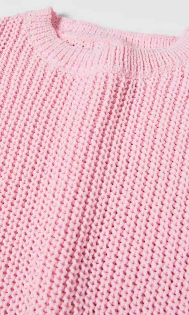 Chenille sweater zara top