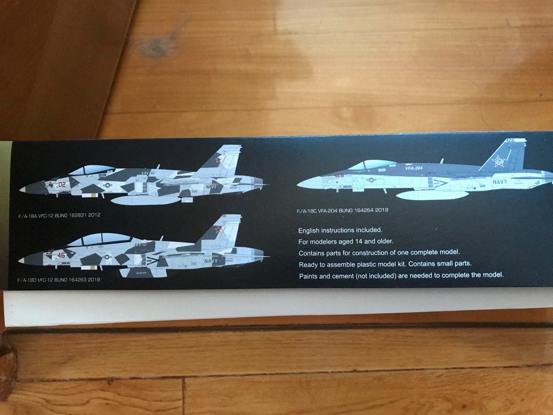 Kinetic F/A-18A/C/D Aggressor　1/48 Kinetic Model Kits Item No. K48088 - F/A-18A/C/D Aggressor