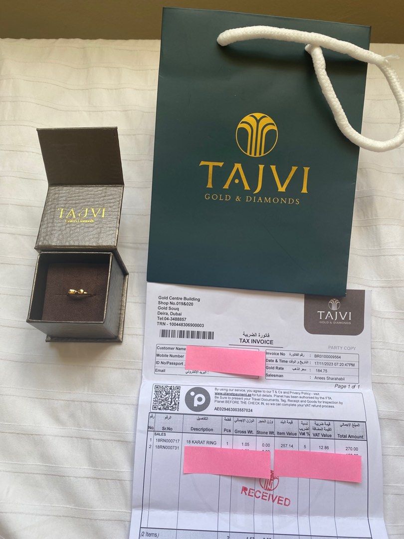 18k dubai gold Ring minimalist (Category: Rings) located in Binan City. Submitted by _0000 (Listing ID 1270224238, Image 1). Description: Bought in Dubai with tax receipt and grams indication. Brand new and 100% authentic Size: US6 selling for how much I got it for Minimalist and So dainty and pretty 🥺🤍 firm price non-negotiable.