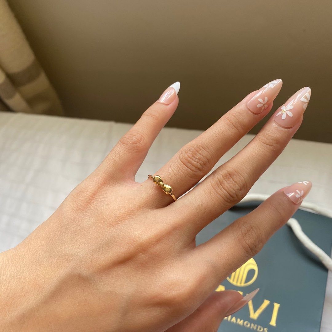 18k dubai gold Ring minimalist (Category: Rings) located in Binan City. Submitted by _0000 (Listing ID 1270224238, Image 3). Description: Bought in Dubai with tax receipt and grams indication. Brand new and 100% authentic Size: US6 selling for how much I got it for Minimalist and So dainty and pretty 🥺🤍 firm price non-negotiable.