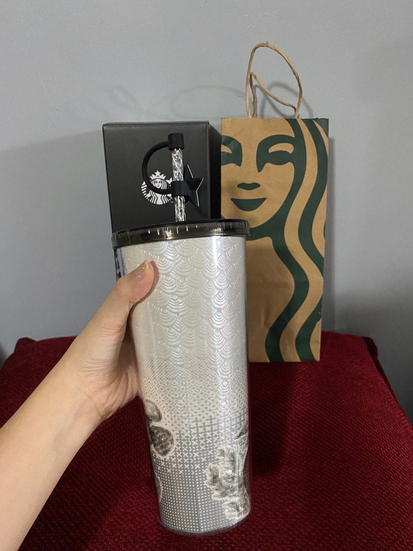 2024 Starbucks Traditions Pearl Cold Cup, Furniture & Home Living
