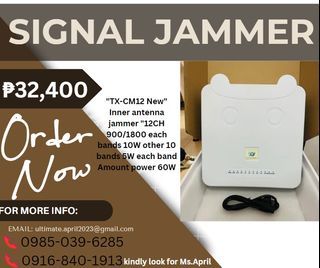3G/4G/5G/WIFI Indoor Block Signal Jammer