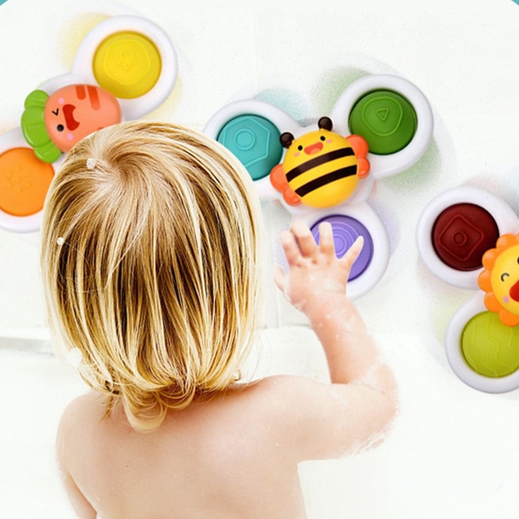 3pcs Baby Educational Toys Soft Bobble