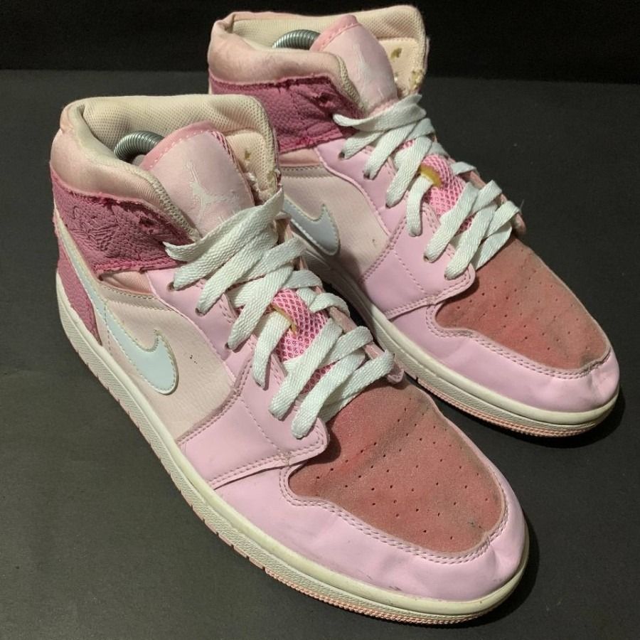 40 NIKE AIR JORDAN 1 MID DIGITAL PINK SEPATU NIKE AIR JORDAN