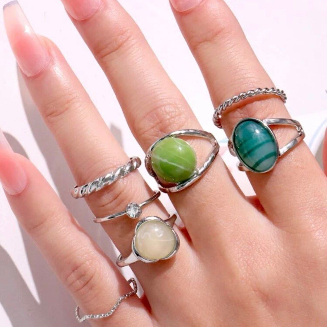 Casual clearance rings set