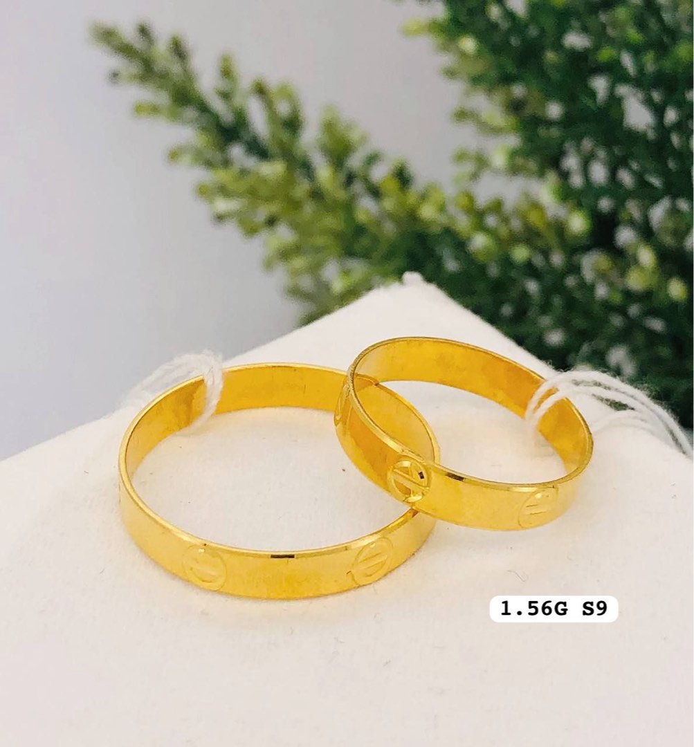 Gold couple shop ring price