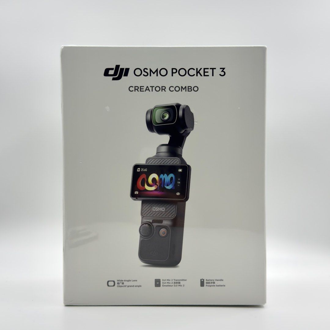 全新未拆][行貨][現貨] DJI Osmo Pocket 3 全能套裝Creator Combo