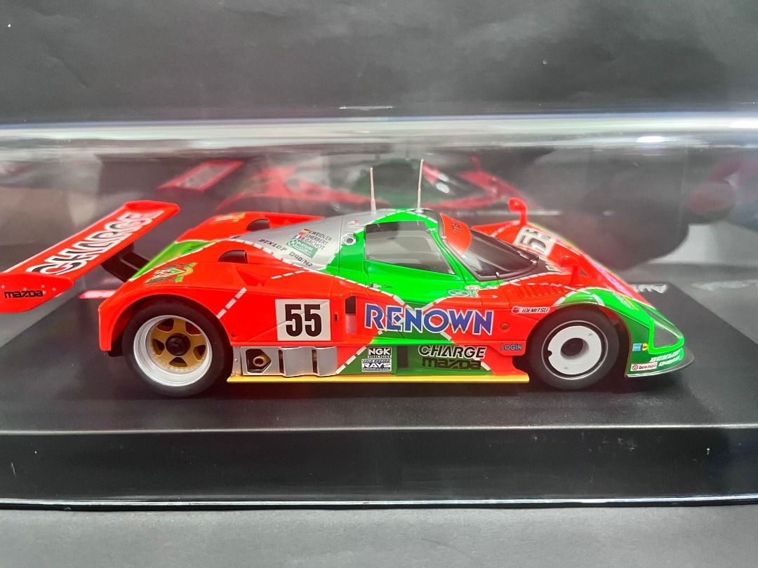 京商Kyosho 1/28 Mini-Z 車殼萬事得Mazda 787B No.55 LM 1991 勒芒24 