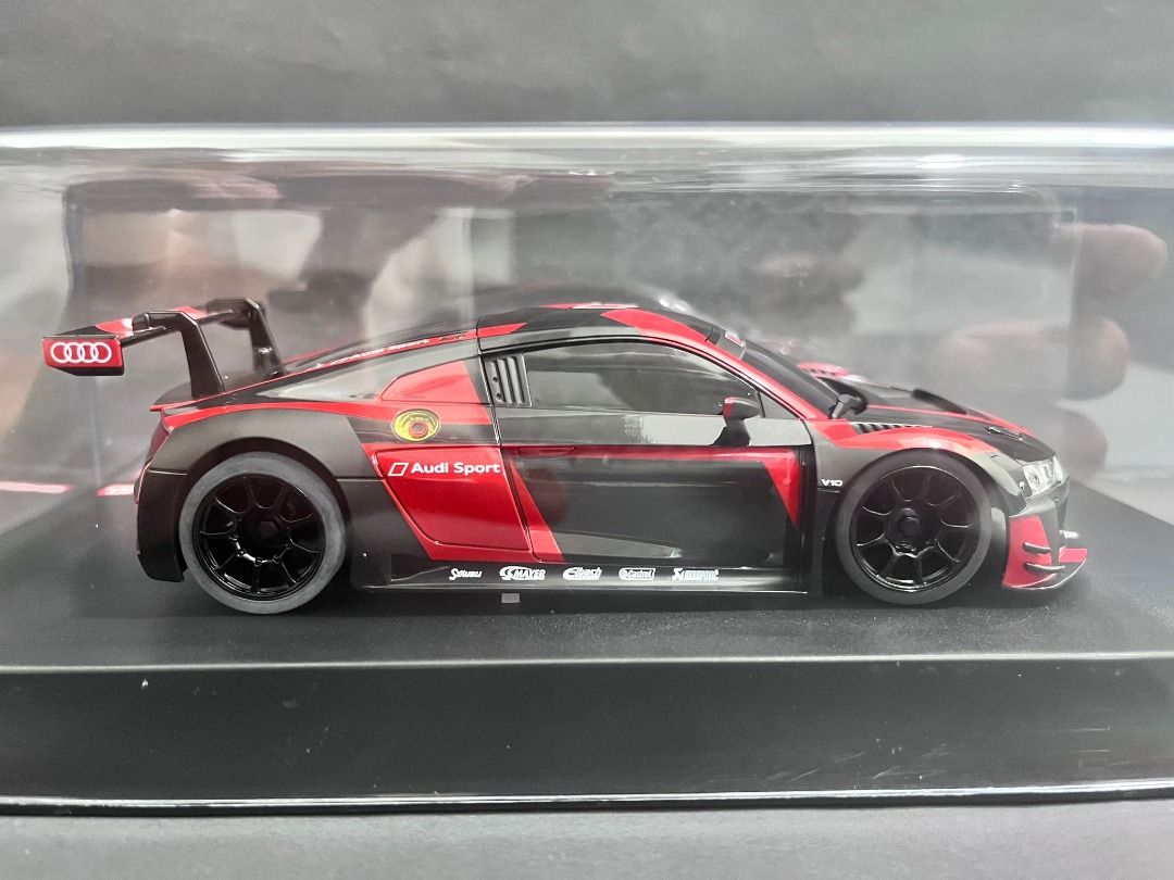 京商Kyosho 1/28 Mini-Z 車殼Audi R8 LMS 2016 Black/Red