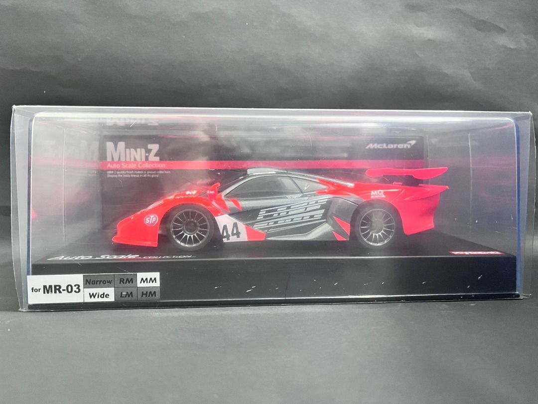 京商Kyosho 1/28 Mini-Z 車殼Lark McLaren 麥拿崙F1 GTR LM #44 1997 勒芒24小時耐力賽土屋圭市中谷明彦MZP248LA  Mini-Z Body Set, 興趣及遊戲, 玩具& 遊戲類