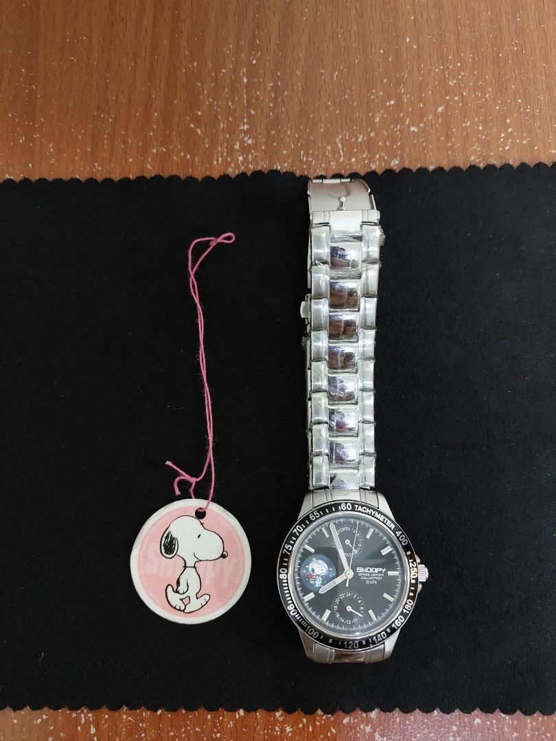 新品 SNOOPY Space Leader Collection 史努比 登月錶 古著 腕錶 手錶