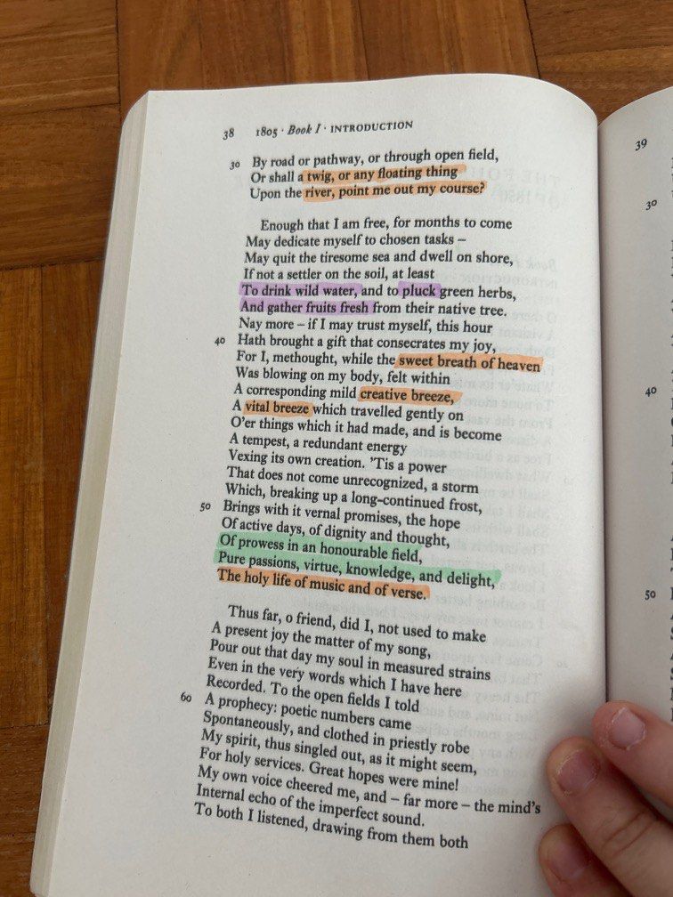 [A level text] William Wordsworth's The Prelude, Hobbies & Toys, Books ...