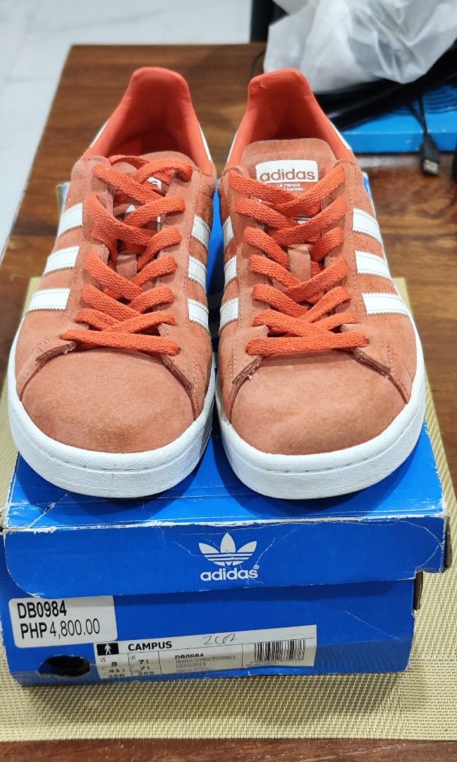 Adidas campus on sale easy orange