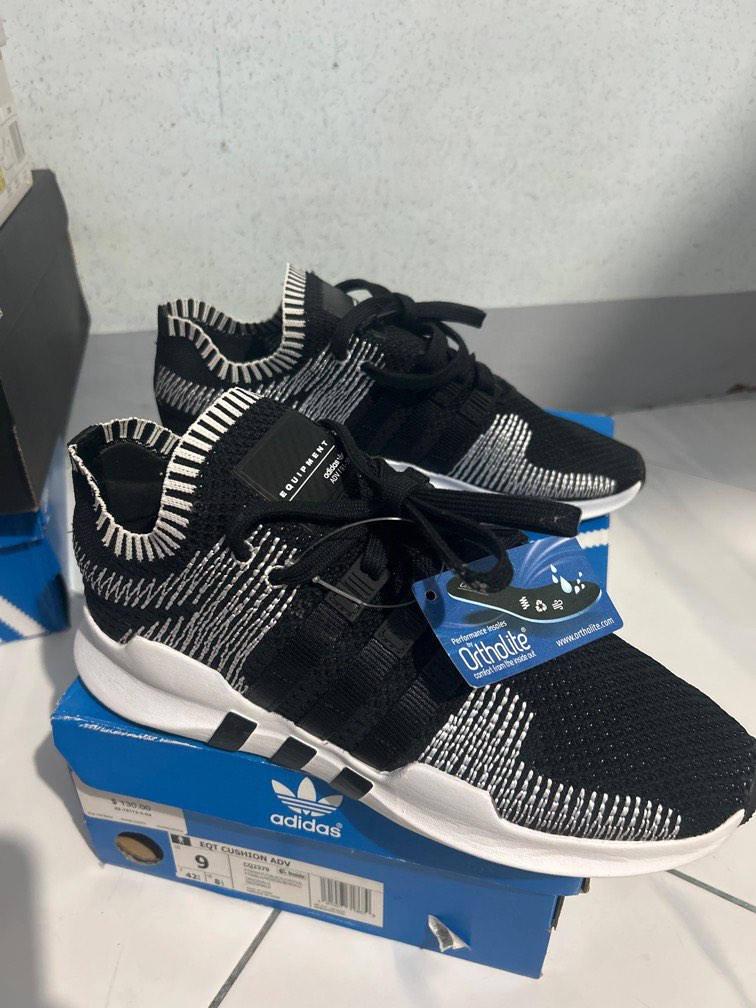 Adidas Mens Eqt Support Adv Primeknit Black Running Shoes Men s
