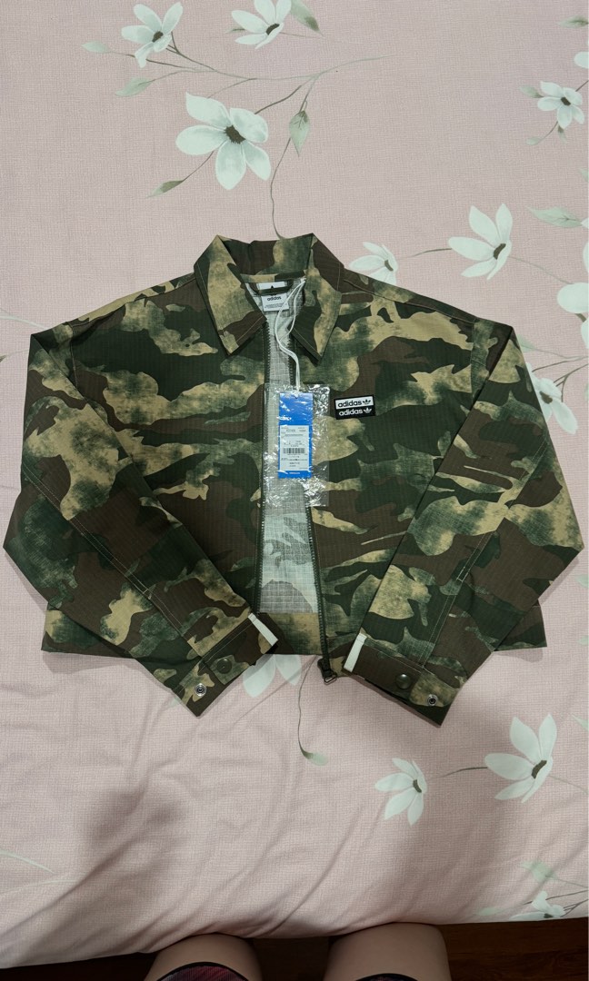 Adidas womens camo jacket 2025