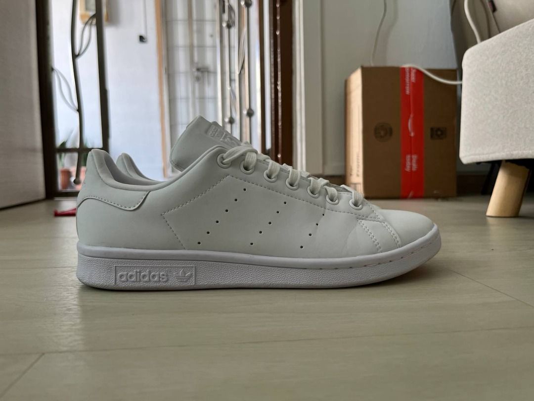 Adidas stan smith pure white discount