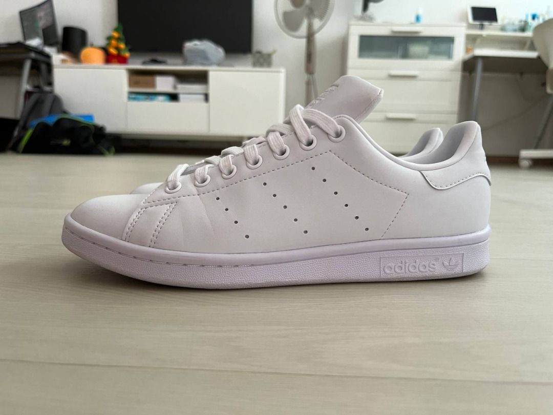 Adidas stan smith outlet pure white