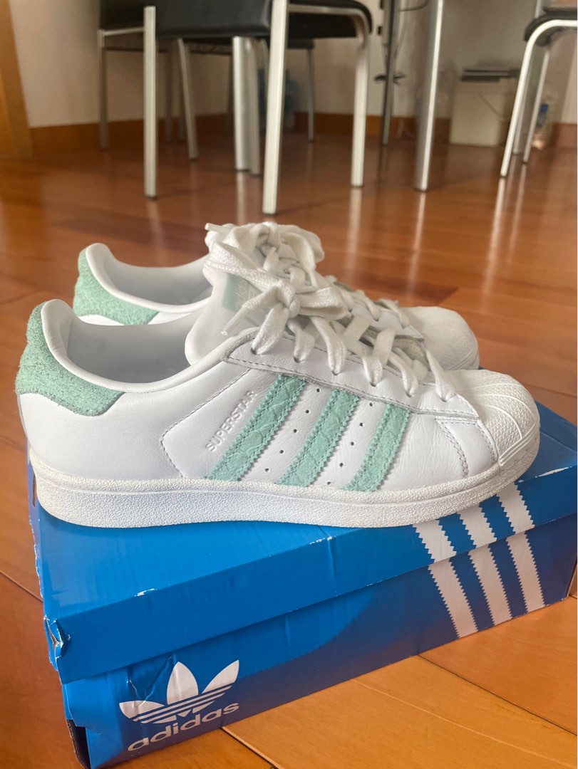 Adidas superstar tiffany blue clearance