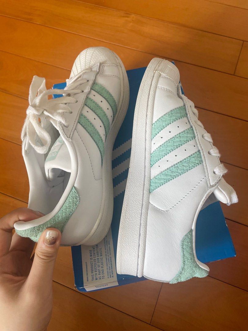 Adidas superstar tiffany blue sales