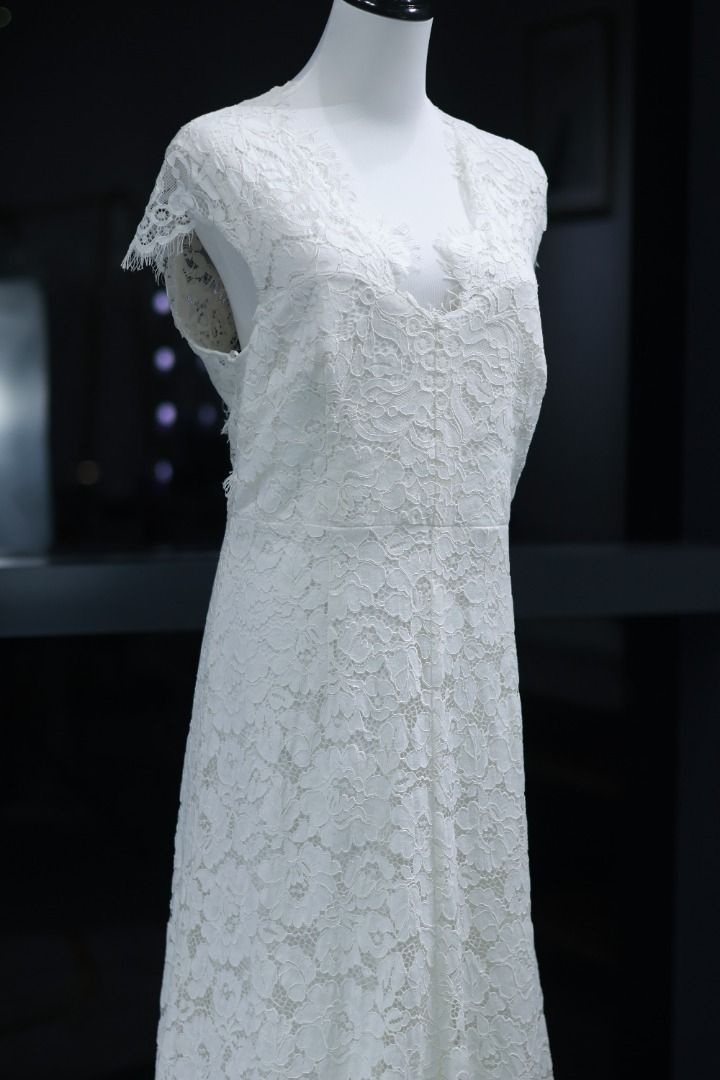 White plus clearance dress for sale
