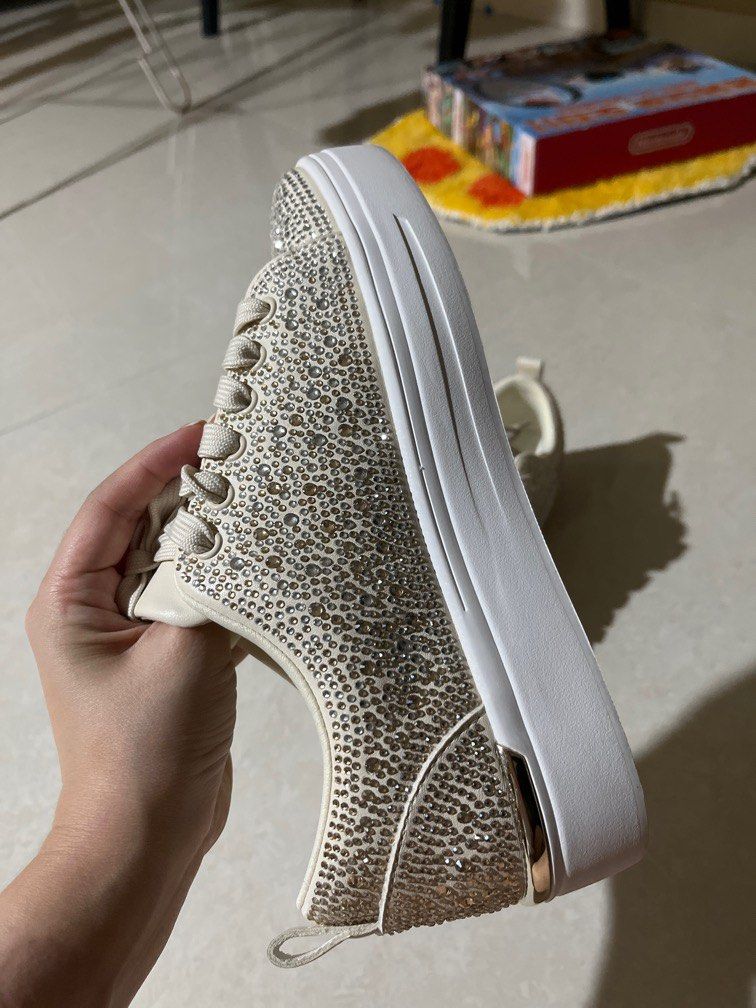 Aldo sales rhinestone sneakers