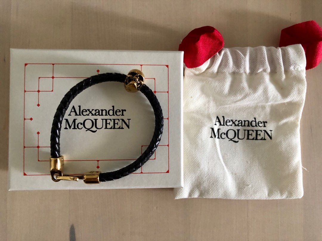 Alexander McQueen bracelet Luxury Accessories on Carousell
