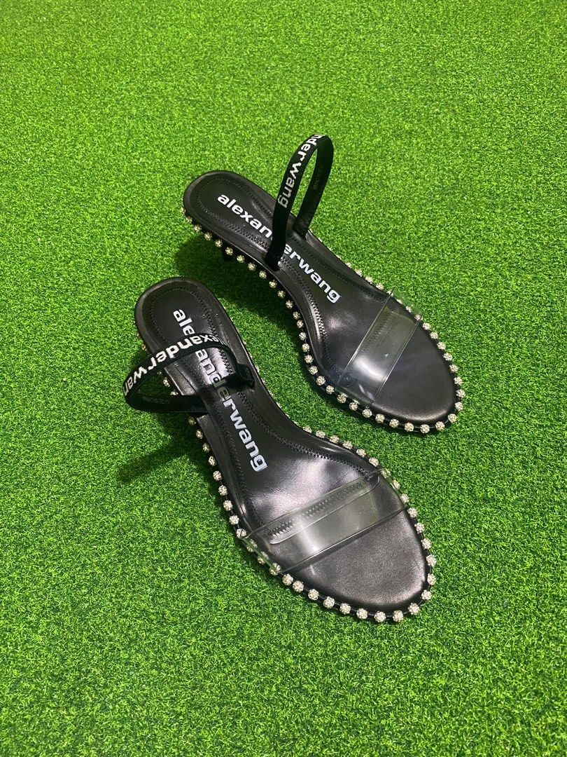 Alexander Wang Nova 105mm Leather Sandals - Farfetch