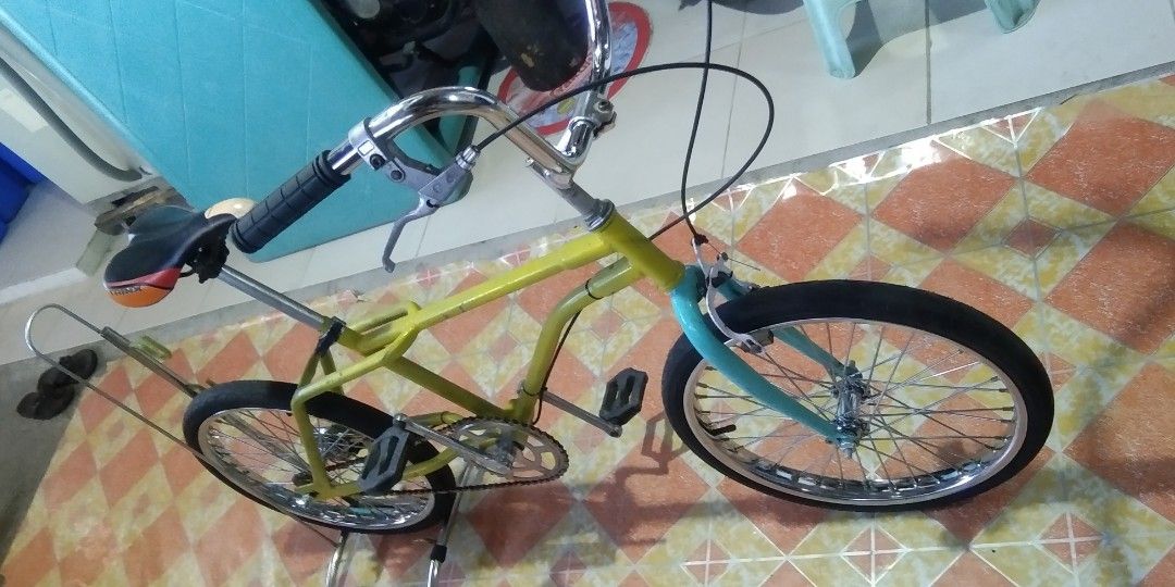 All AROUND EASY-RIDER SIDECAR BMX (Category: Bicycles) located in Manila. Submitted by rogerguzma89302 (Listing ID 1270105300, Image 2). Description: BMX TYPE SIDECAR BODY,NEW RIMS SETS HEAVY DUTY RIOS,ARAYA RIMS stainless,PIN TYPE CRANK,ORIG body galvanized heavy duty can be used in SIDECARs,BUTTERFLY handle BAR,DRUM brakes new set.Call or txt Engr ROGER,0918-352-7408.
