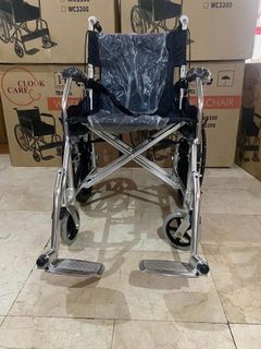 Aluminum travel wheel chair