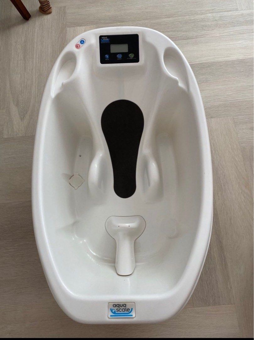 Aquascale Digital Scale and Thermometer Infant Bathub, Babies & Kids ...