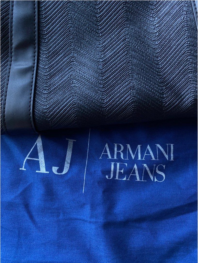 Armani jeans duffle bag on sale
