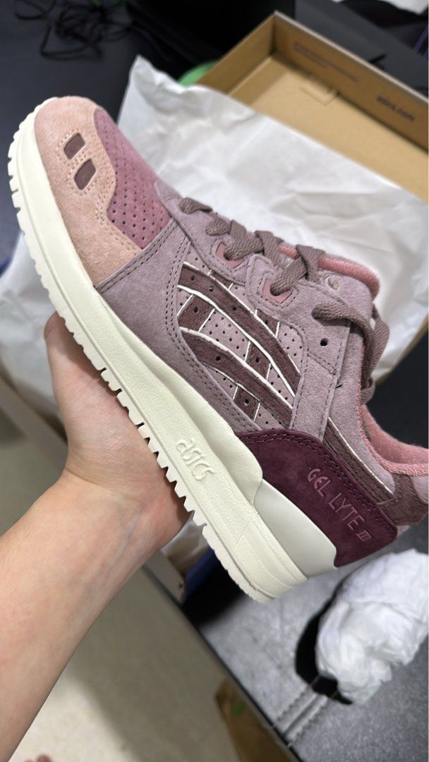 Asics gel lyte 3 femme bordeaux hotsell