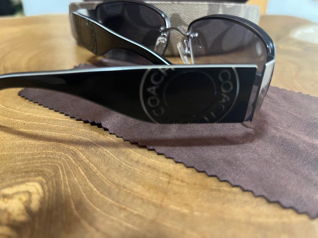 Coach rimless sunglasses on sale