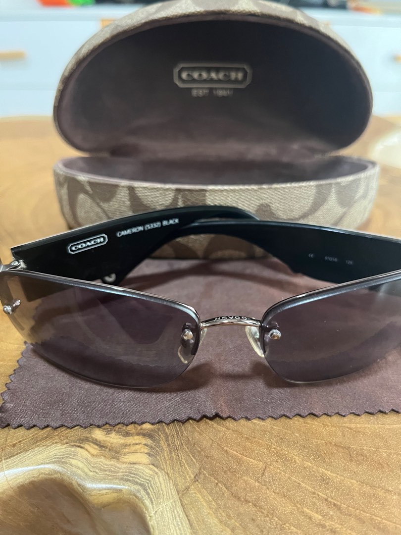 Coach rimless sunglasses outlet