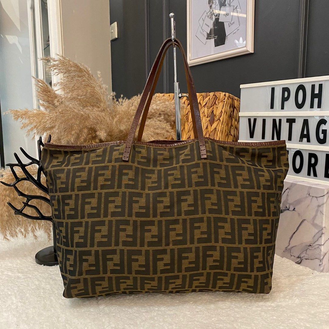 Fendi hot sale zucca tote