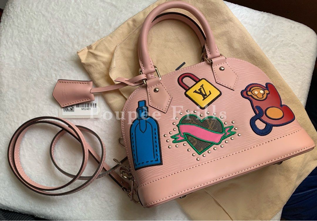 Louis vuitton rose shop ballerine limited edition