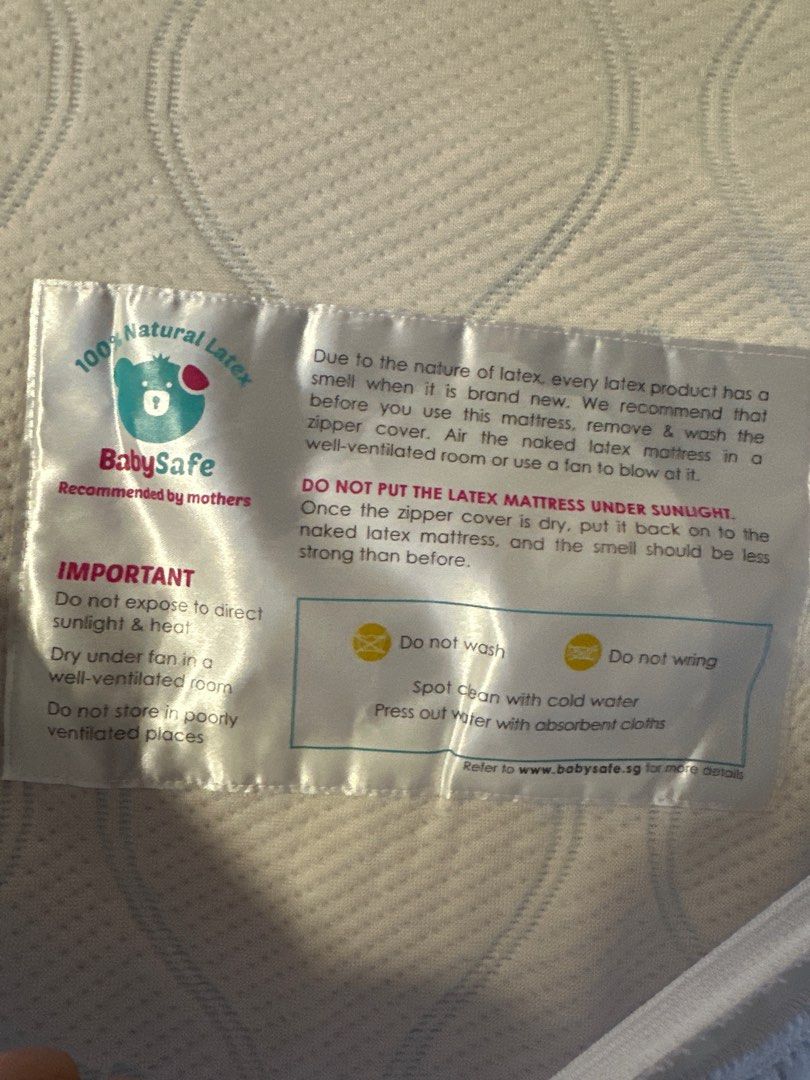 Babysafe latex mattress online