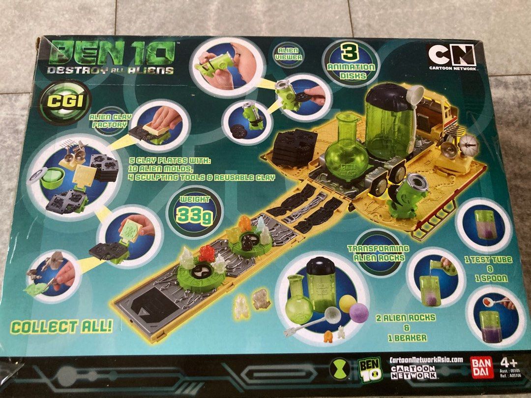 Ben 10 destroy all aliens toys on sale