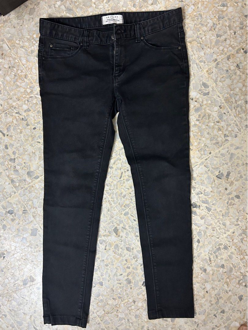 M and s outlet black skinny jeans