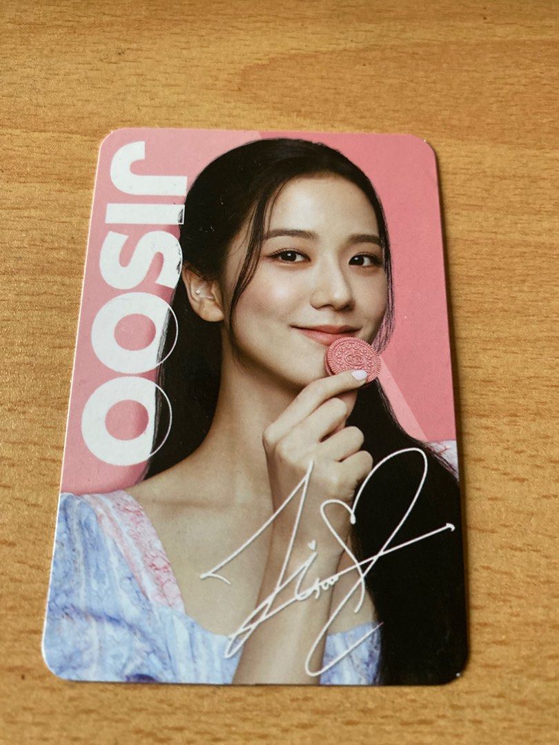 Blackpink Jisoo card, Hobbies & Toys, Memorabilia & Collectibles
